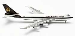 Airplane Models: UPS - United Parcel Service - Boeing 747-100F - 1/500
