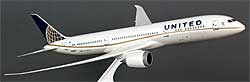 Airplane Models: United - Boeing 787-9 - 1/200 - Premium model