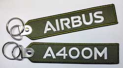 Key ring: Airbus - A400M - Olive green