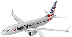 Airplane Models: American Airlines - Boeing 737 Max 8 - 1/200 Airplane Models: American Airlines - Boeing 737 Max 8 - 1/200