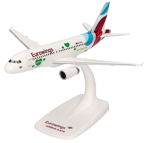 Airplane Models: Eurowings - Steiermark - Airbus A319 - 1/200