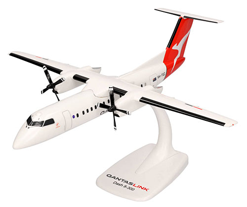 Airplane Models: Qantas - DHC-8-300 - 1/100