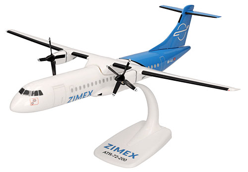 Airplane Models: Zimex Aviation - ATR 72-200F - 1/100