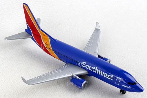 Toys: Southwest B737 Die Cast Toy Metal Model