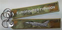Key ring: Eurofighter Typhoon - Camouflage