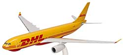 Airplane Models: DHL - Airbus A330-200F - 1/200